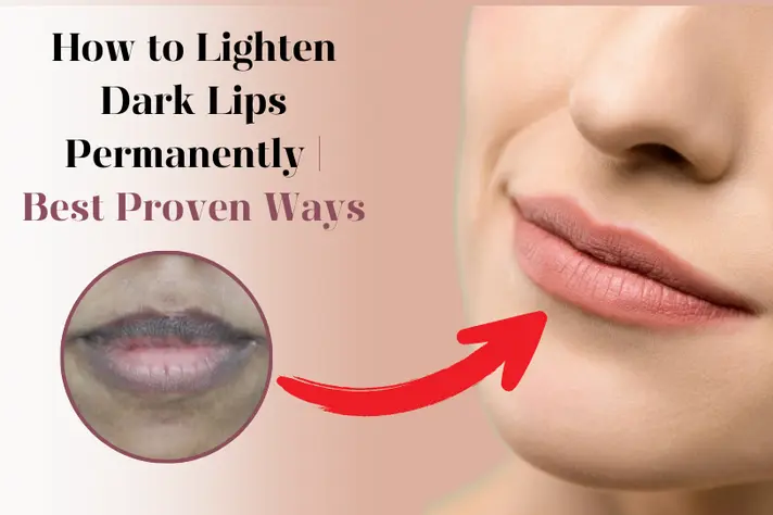 how to lighten dark-lips