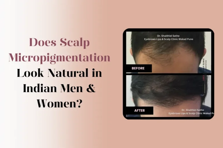 Does Scalp Micropigmentation Look Natural in Indian Men & Women
