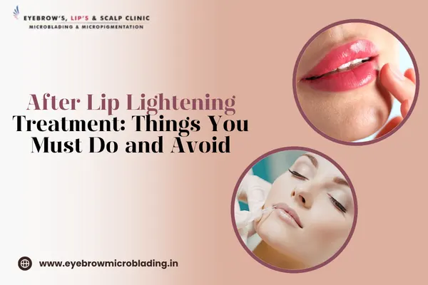 After Lip Lightening Treatment