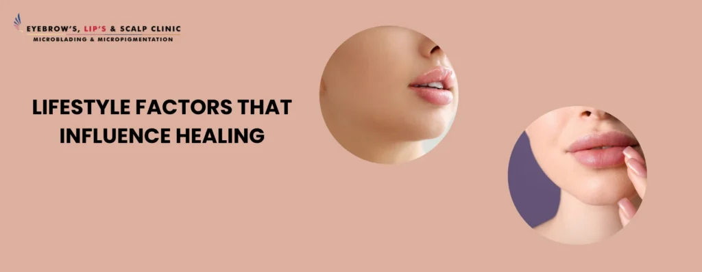 After Lip Lightening Treatment