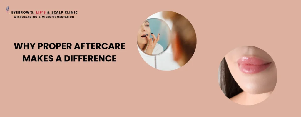 After Lip Lightening Treatment