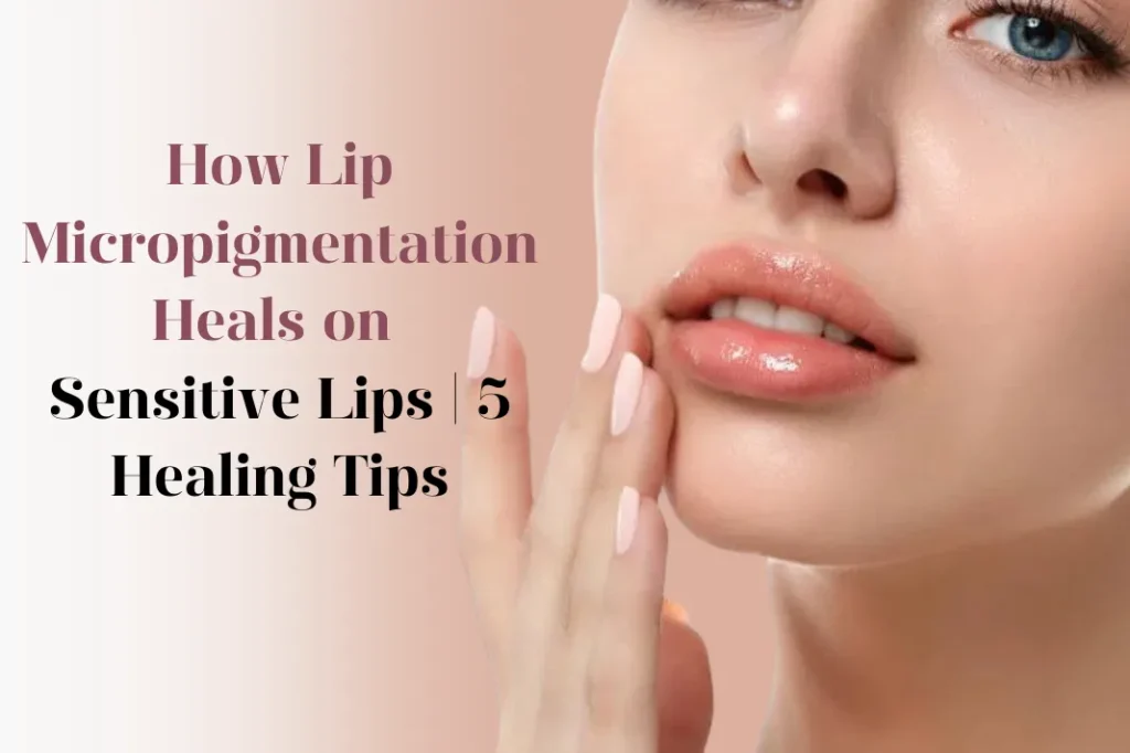 Lip Blushing on Sensitive Lips