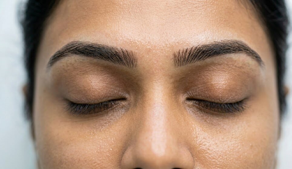 How Is Painless Eyebrow Tattoo in Pune Performed at Our Clinic?