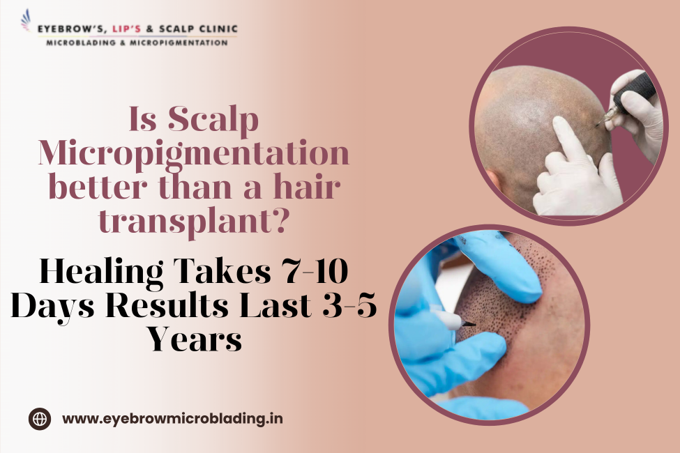 scalp micropigmentation in Pune healing timeline and side effects Dr Shalthiel Sathe Wakad