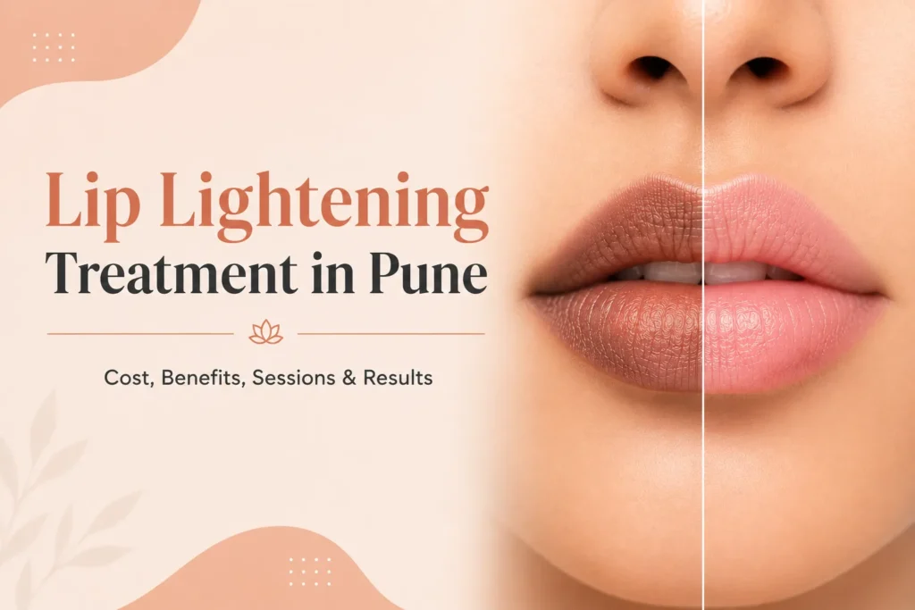 Lip Lightening Treatment in Pune for dark lips