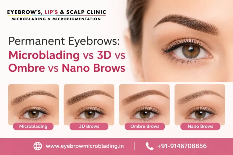 Types of Permanent Eyebrows: Microblading, 3D, Ombre and Nano Brows