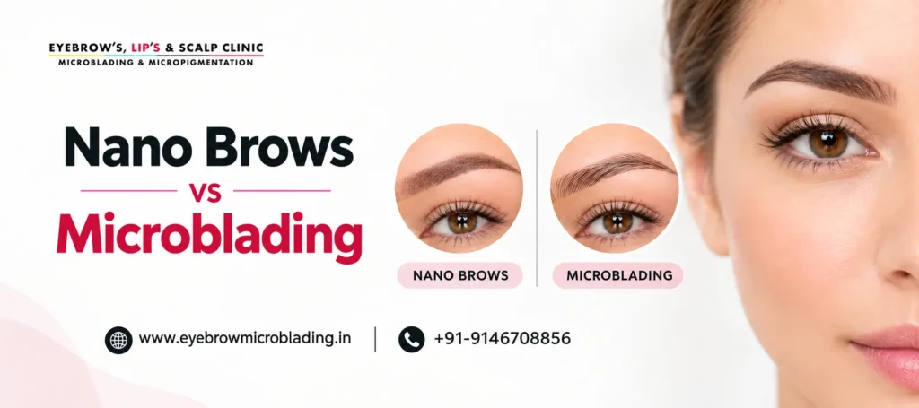 Nano Brows vs Microblading Eyebrow Treatment Comparison